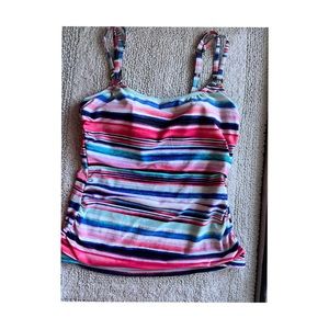 Croft & Barrow tankini top, size 14.